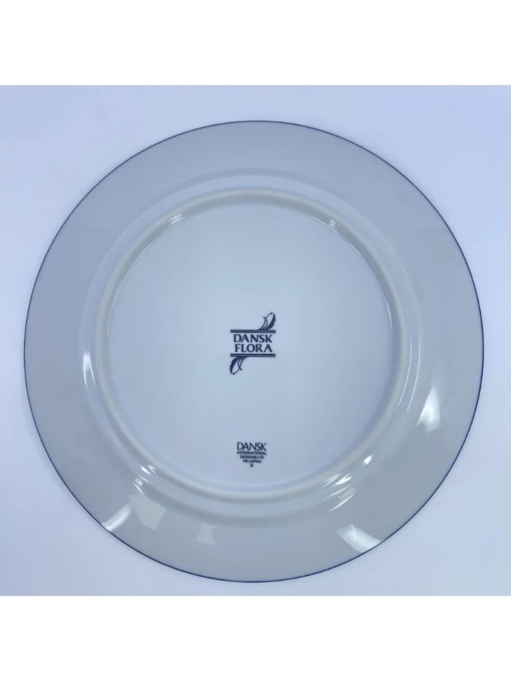 vintage dansk flora juniper dinner plate made in japan